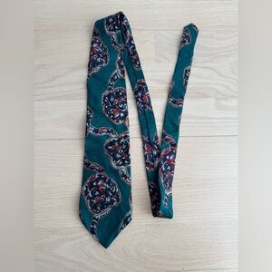 Mario Valentino 100% Silk Neck Tie Hand Made